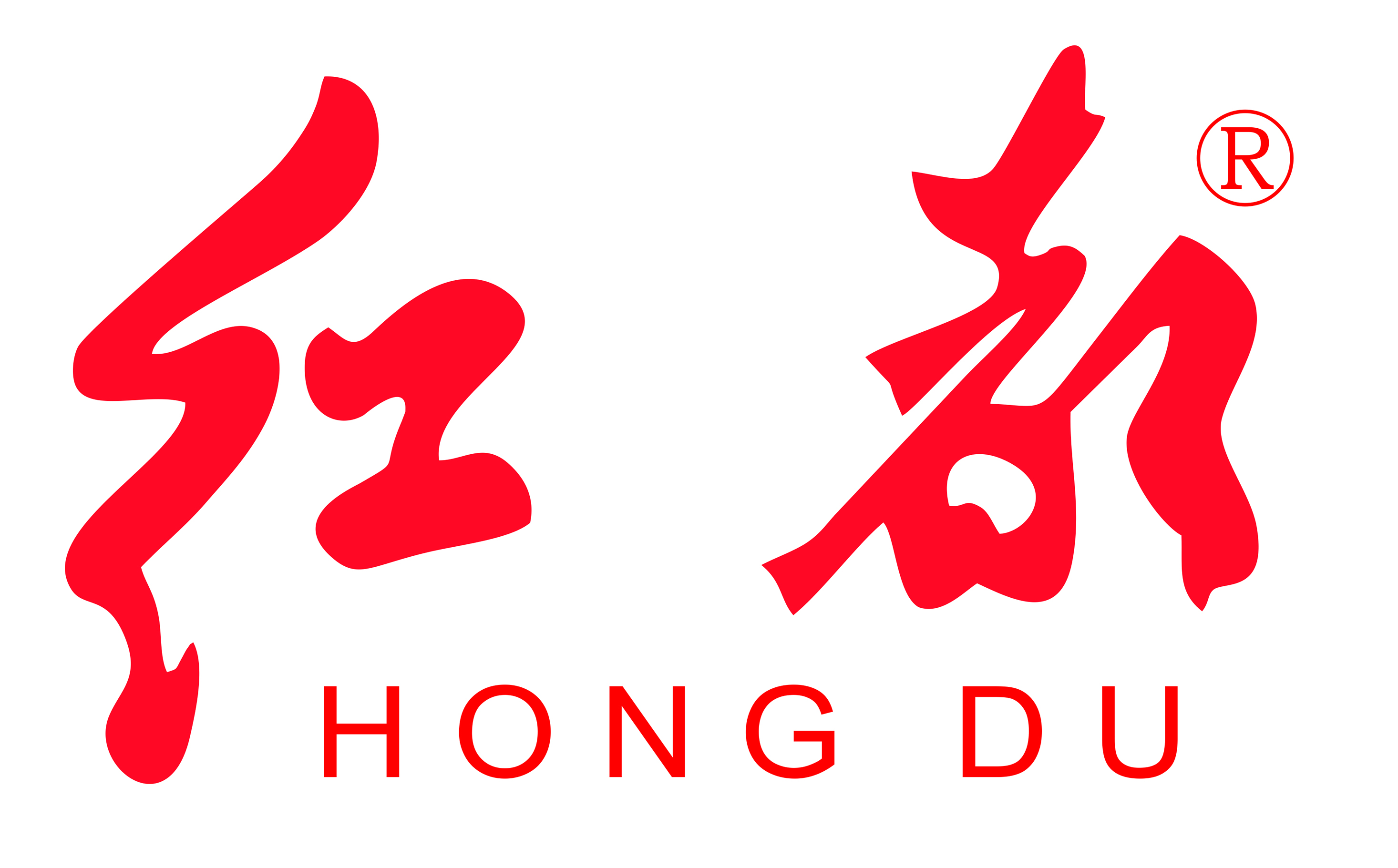 红都服装logo